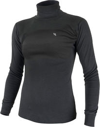 Back on Track Rollkragensweatshirt Damen Schwarz Baumwolle Größe S – Bild 1 von 5