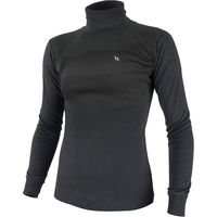 Produktbild von Back on Track Rollkragensweatshirt Damen Schwarz XL aus Baumwolle