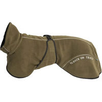 Produktbild von Back on Track Royal Deluxe Pferdedecke aus Fleece in Grün 135 cm