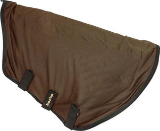 Back on Track Royal Deluxe Pferdedecke aus Fleece in Grün und Braun – Bild 1 von 1