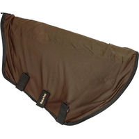 Produktbild von Back on Track Royal Deluxe Pferdedecke aus Fleece in Grün und Braun