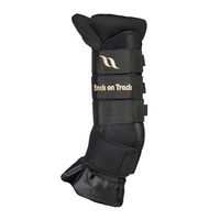 Produktbild von Back on Track Royal Quick Deluxe Pferdebandagen Schwarz Größe XL