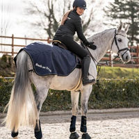 Produktbild von Back on Track Sammy 145 Winterschrittdecke für Pferde aus Polyester in Blau