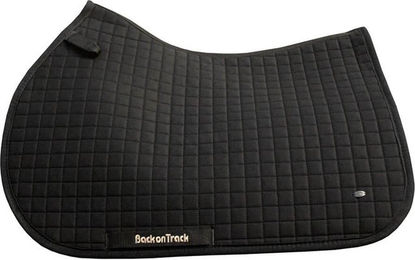 Back on Track Schabracke No. II Springen Schwarz Baumwolle Cob – Bild 1 von 3
