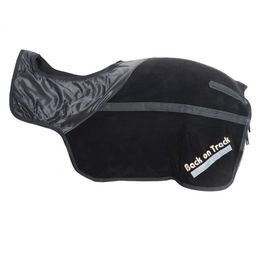 Back on Track Schrittdecke Supreme Fleece Ausreitdecke Schwarz Pony - 145 cm – Bild 1 von 6