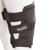 Produktbild von Back on Track Sprunggelenkschoner Gamaschen links Schwarz Neopren XL