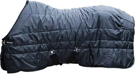 Produktbild von Back on Track Stalldecke für Pferde Schwarz 115 cm