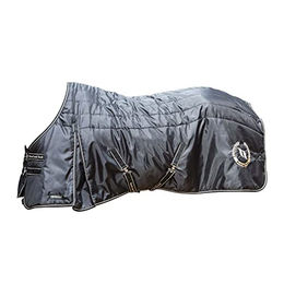 Back on Track Stalldecke Millie für Pferde Schwarz 155 cm - 200 g – Bild 1 von 2