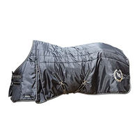 Produktbild von Back on Track Stalldecke Millie für Pferde Schwarz 155 cm - 200 g