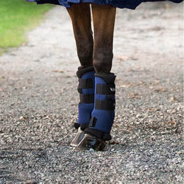 Back on Track Stallgamaschen Royal Blau Größe M aus Baumwolle – Bild 1 von 4