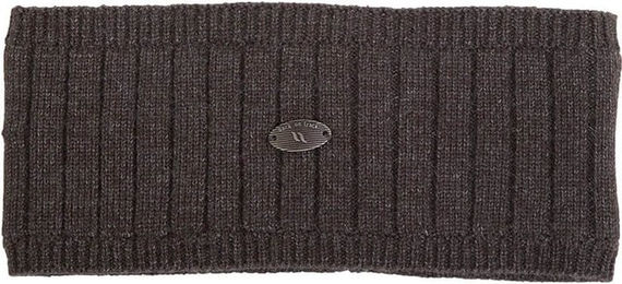 Produktbild von Back on Track Stirnband Drew aus Wolle Grau Braun für den Winter