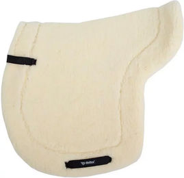 Back on Track Stoßdämpfende Satteldecke Teddy Beige Full – Bild 1 von 4