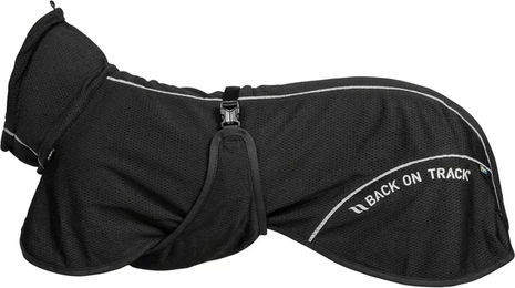 Produktbild von Back on Track Strickjacke für Hunde Schwarz 80 cm