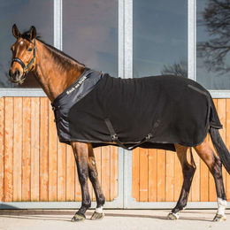 Back on Track Supreme Fleecedecke mit D-Ringen Schwarz 155 cm – Bild 1 von 7