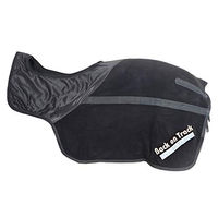 Produktbild von Back on Track Supreme Nieren- und Ausreitdecke Fleece Schwarz 155