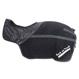 Back on Track Supreme Schrittdecke aus Fleece Schwarz 165 cm – Bild 1 von 4
