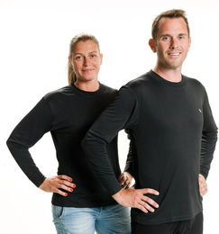 Back on Track Sweatshirt aus Polypropylen Schwarz – Bild 1 von 5