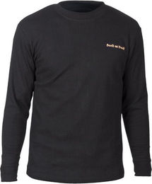 Produktbild von Back on Track Sweatshirt Langärmeliger Baumwollpulli Schwarz
