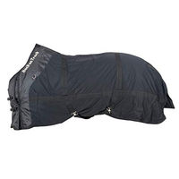 Produktbild von Back on Track Therapeutische Netzgewebe Pferdedecke Schwarz 145cm