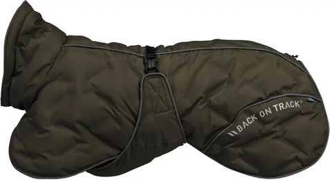 Back on Track Thermischer Regenmantel für Hunde in Grün waterproof – Bild 1 von 1