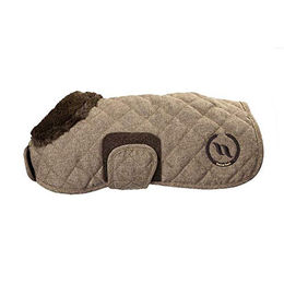 Back on Track Welltex Haze Collection Hundemantel grau oder braun 74 cm braun Melange – Bild 1 von 2