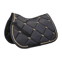 Back on Track Welltex Nights Collection Schabracke Springen Graphite Größe Full – Bild 1 von 6