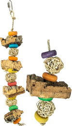 Back Zoo Nature Corky Ball Tower XS Spielzeug aus Kork für Papageien und Wellensittiche – Bild 1 von 2