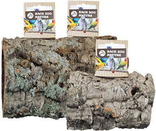 Back Zoo Nature Corky Trunkhut Unterschlupf aus Kork für Vögel Größe S Braun – Bild 1 von 4