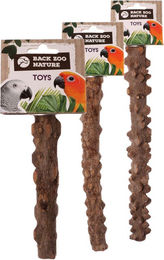 Back Zoo Nature Pepper Wood Perches Sitzstange aus Holz für Papageien Large Braun – Bild 1 von 2