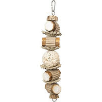 Produktbild von Back Zoo Nature Soft Wood Stacker Vogelspielzeug aus Naturholz für Papageien