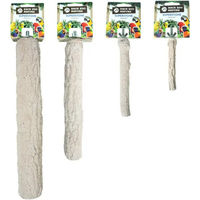 Produktbild von Back Zoo Nature Super Stone Sitzstange für kleine Vögel aus Kunstharz Grau 12 cm x 18 mm