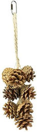 Back Zoo Nature Tannenzapfen-Girlande aus Naturmaterial als Foraging-Spielzeug – Bild 1 von 3