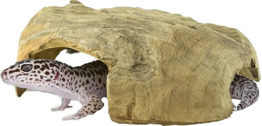 Back Zoo Nature Teaky House Holz Versteck für Reptilien und Nagetiere in Beige – Bild 1 von 2