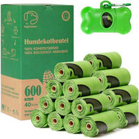 Produktbild von Bag2nature Biologisch abbaubare Hundekotbeutel Grün
