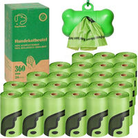 Produktbild von Bag2nature Hundekotbeutel biologisch abbaubar Grün
