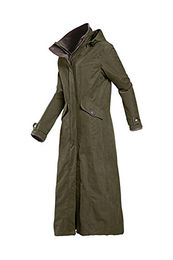 Baleno Damen Reitmantel Kensington wasserdicht Pine Green XXL – Bild 1 von 3