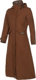 Produktbild von Baleno Kensington Reitmantel für Damen aus Fleece wasserdicht braun Größe XS