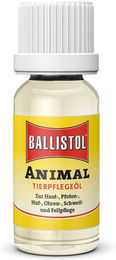 Ballistol Animal Tierpflegeöl zur Fellpflege von Haut, Fell, Pfoten, Schweif, Mähne oder Hufen 10 ml – Bild 1 von 1