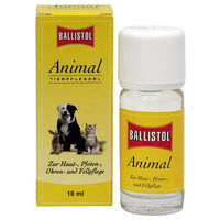 Produktbild von Ballistol Animal Tierpflegeöl zur Pfotenpflege und Hautbehandlung 10 ml - 10 ml