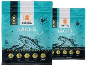 Produktbild von Balloony.pet Hundefutter Lachs Hypoallergen Monoprotein Glutenfrei 6 kg - 6 kg