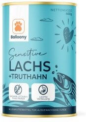 Produktbild von Balloony.pet Nassfutter Lachs für Deutsche Schäferhunde Sensitive Monoprotein Glutenfrei 4,8 kg - 4,8 kg