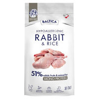 Produktbild von Baltic Adult Hundetrockenfutter Kaninchen mit Reis Hypoallergen und Glutenfrei 3kg