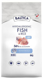 Baltic Adult Light Hundetrockenfutter Fisch mit Reis 9kg Hypoallergenes Futter für mittelgroße Hunderassen – Bild 1 von 1