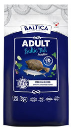 Baltic Adult Sensitive M Hypoallergenes Trockenfutter mit Ostseefisch für mittelgroße Hunde 12kg – Bild 1 von 1
