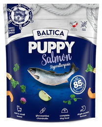 Baltic Excellent Puppy Lachs Hypoallergenes Getreidefreies Trockenfutter für kleine Hunderassen 1kg – Bild 1 von 2