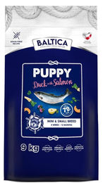 Baltic Excellent Welpenfutter Ente mit Lachs Getreidefreies Trockenfutter für kleine Rassen und Miniaturen 9kg – Bild 1 von 1