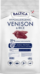 Baltic Hypoallergenes Hundefutter Hirsch mit Reis für große Rassen Adult Getreidefrei 12 kg – Bild 1 von 2