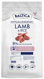 Baltic Hypoallergenes Trockenfutter für Hunde Adult Lamm und Reis 12 kg – Bild 1 von 1