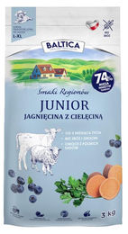 Baltic Junior Hypoallergenes Trockenfutter Lamm Kalb Rind für große Welpen 3kg – Bild 1 von 2