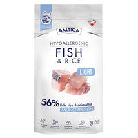 Produktbild von Baltic Nutraceutic Hypoallergenic Light Hundefutter mit Fisch und Reis für erwachsene Hunde 3kg